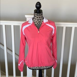 Hot Pink & White Under Armour Wind Breaker